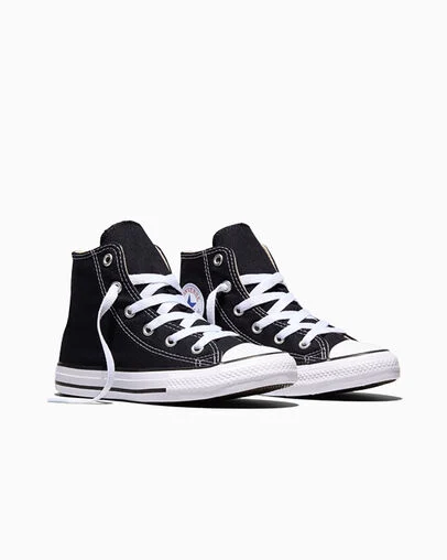 Tenis Converse KIDSS Chuck Taylor (Bota, Negra) - Imagen 3