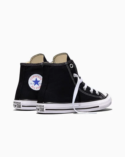 Tenis Converse KIDSS Chuck Taylor (Bota, Negra) - Imagen 6