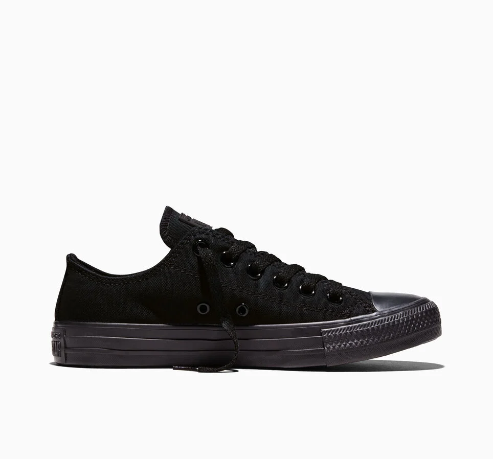Tenis Converse Chuck Taylor (Monocromáticos Negros)